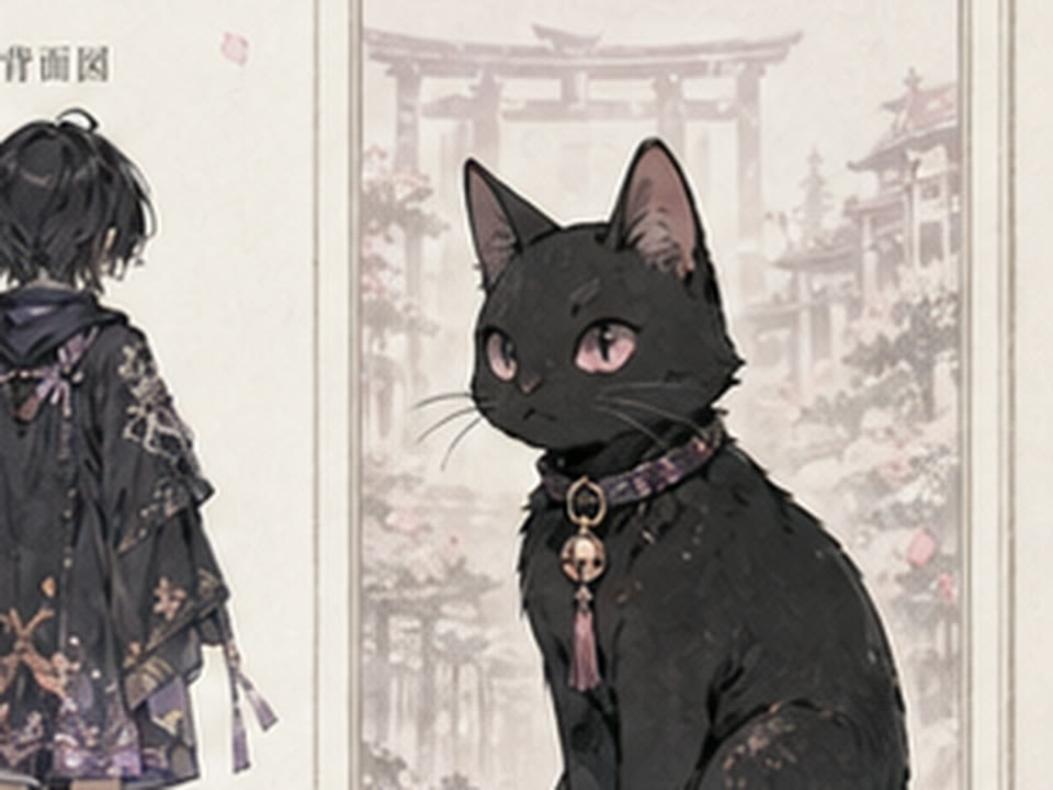 クロのビジュアル